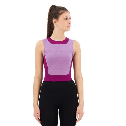 ICEBREAKER Zone Knit Cropped 나시 티셔츠 2139551042