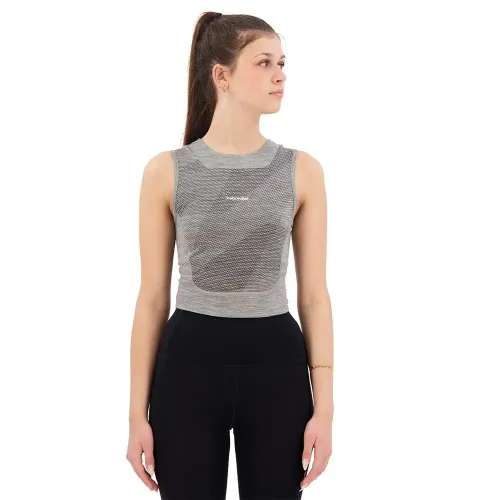 ICEBREAKER ZoneKnit Cropped Geodetic 나시 티셔츠 2139551050