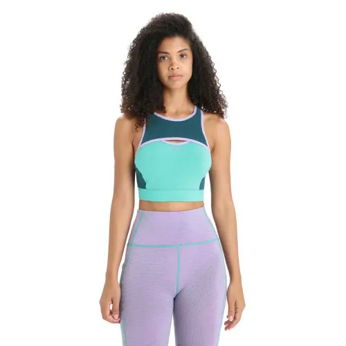 ICEBREAKER ZoneKnit 미디엄 임팩트 스포츠 브라 2139551064