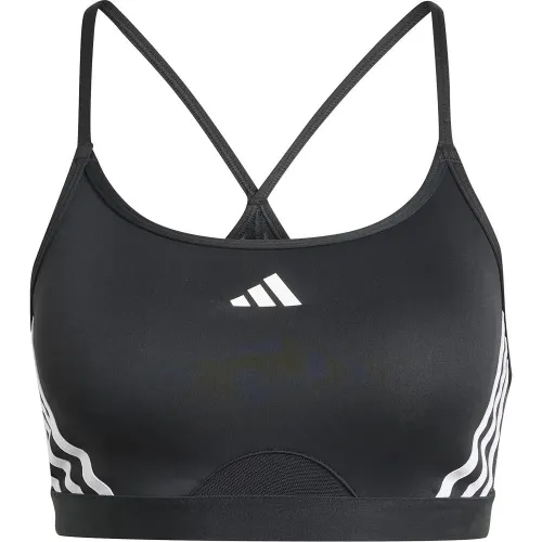 아디다스 Aeroreact 3 Stripes 스포츠 브라 로우 임팩트 2140500963