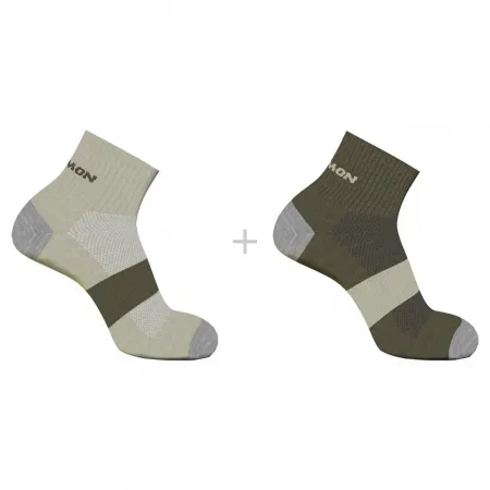 살로몬 Evasion Ankle 짧은 양말 2 켤레 2140536650