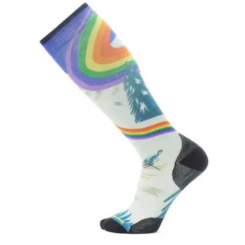 스마트울 Ski Zero Cushion Rainbow Trails Print OTC 양말 2140817238