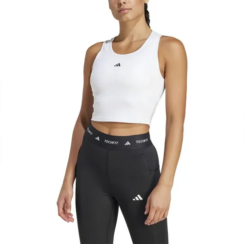 아디다스 Tech-Fit Crop tank 스포츠 탑 2141050667
