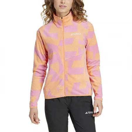 아디다스 테렉스 Multi Printed 지퍼 플리스 2141082348