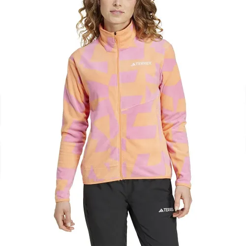 아디다스 테렉스 Multi Printed 지퍼 플리스 2141082348
