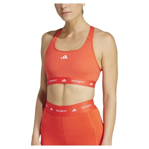 아디다스 Techfit Medium 미디엄 임팩트 스포츠 브라 2141126616