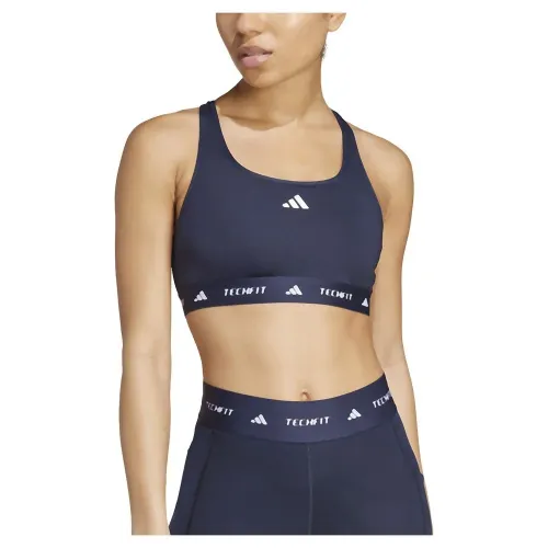 아디다스 Techfit Medium 미디엄 임팩트 스포츠 브라 2141126618