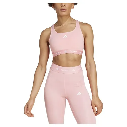 아디다스 Techfit Medium 미디엄 임팩트 스포츠 브라 2141126621