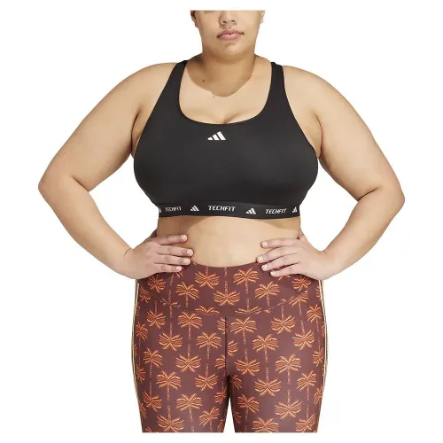 아디다스 Techfit Plus 스포츠 브라 2141129466