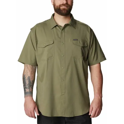 컬럼비아 Utilizer II Solid Plus Size 반팔 셔츠 2141251532