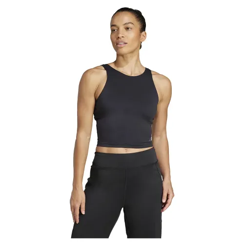 아디다스 Yoga Crop Inner Shelf Bra 스포츠 탑 2141517517