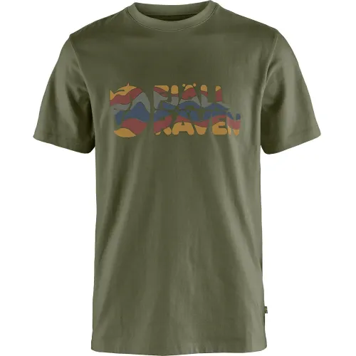 피엘라벤 Multicolor Logo 반팔 티셔츠 2141636704