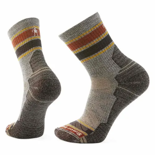 스마트울 Hike Light Cushion Striped Mid Crew 양말 2141664905