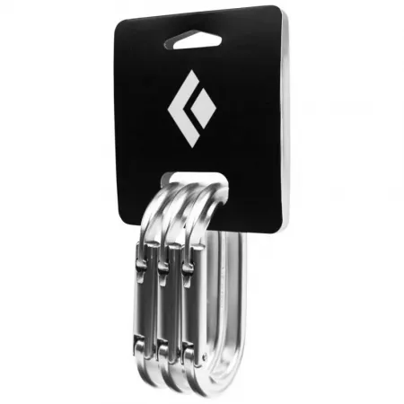 블랙 다이아몬드 Oval Keylock 스냅후크 3 팩(유닛) 2141908405