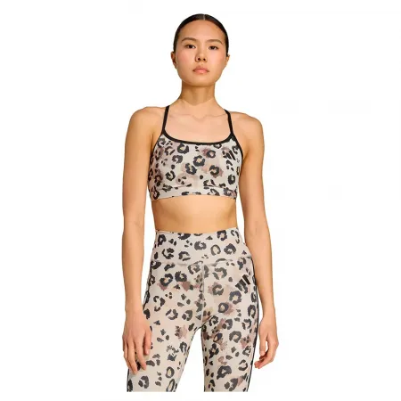 아디다스 Powerreact Essentials Print 스포츠 브라 로우 임팩트 2142170744