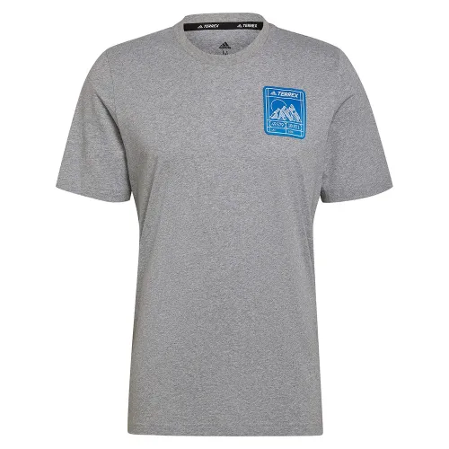 아디다스 테렉스 Patch Mountain Graphic 반팔 티셔츠 2142232208