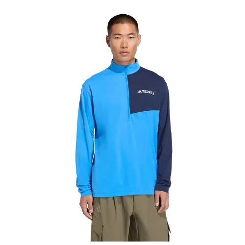 아디다스 테렉스 Multi Climacool 하프 지퍼 긴팔 티셔츠 2142667236