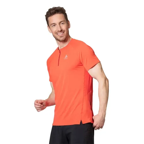 오들로 X-Alp Trail 하프 지퍼 반팔 티셔츠 2142679534