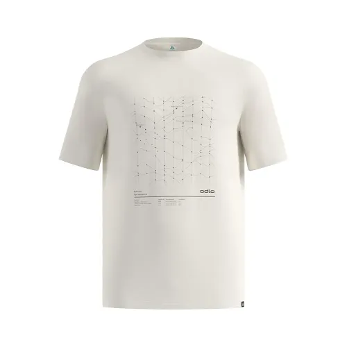 오들로 메리노 Tencel Hyper Map 반팔 티셔츠 2142721303