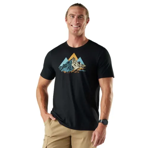 스마트울 Peak Bagger 액티브 그래픽 반팔 티셔츠 2142876843