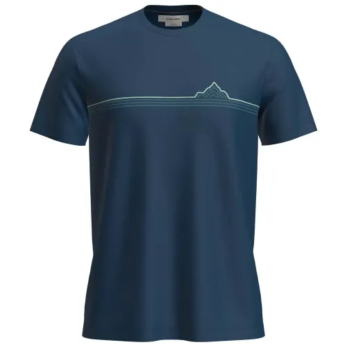 아이스브레이커 메리노 150 Tech Lite Range Stripes 반팔 티셔츠 2142888409