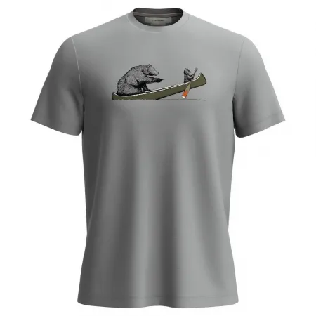 아이스브레이커 메리노 150 Tech Lite Canoe Companions 반팔 티셔츠 2143012101