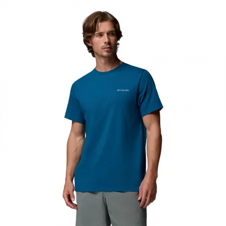 컬럼비아 CSC 로고 백 반팔 티셔츠 2143248258