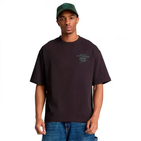 팀버랜드 Beef&Broccoli 그래픽 반팔 티셔츠 2143338734