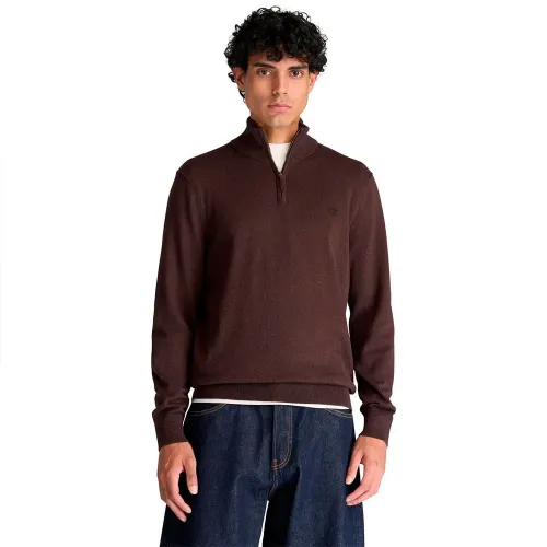 팀버랜드 Williams River 코튼 1/4 Zip 스웨터 2143339346