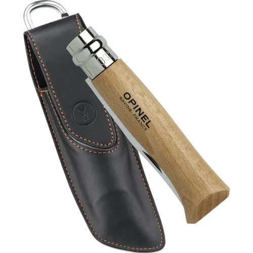 OPINEL N°08 Inox+Case 접이식 칼 2662236