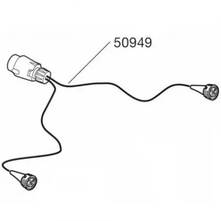 툴레 50949 Lamp 13 pin 08 케이블 3136515727