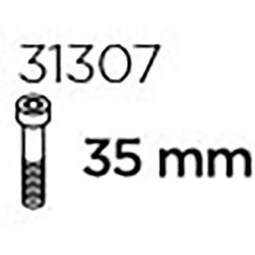 툴레 Screw M6x35 mm 31307 예비 부품 3136934445