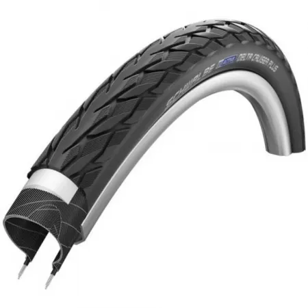 SCHWALBE Delta Cruiser Plus Active PunctureGuard 24in x 37 도시의 견고한 자전거 타이어 3137417408