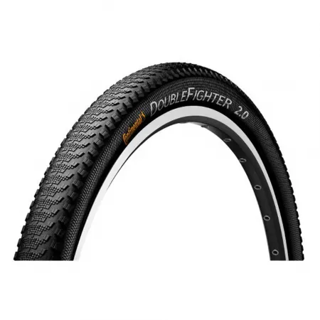 CONTINENTAL Double Fighter III 180 TPI Sport 26in x 1.90 단단한 MTB 타이어 3137485727