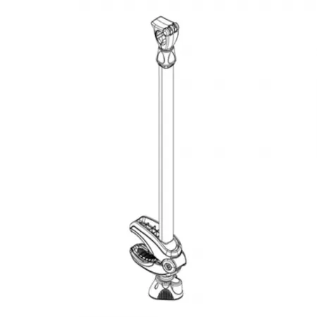 툴레 바이크 Arm Without Lock 517 mm 예비 부품 3137532238