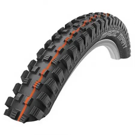 SCHWALBE Magic Mary Addix Soft Super Gravity 튜블리스 29in x 2.60 MTB 타이어 3137654005