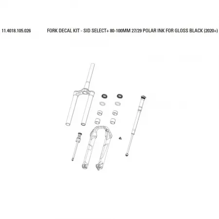 락샥 SID Select Plus 데칼 키트 3137670477