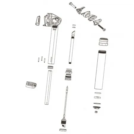 락샥 Seatpost Reverb Stealth Remote Bleed 나사 10 단위 3137670543