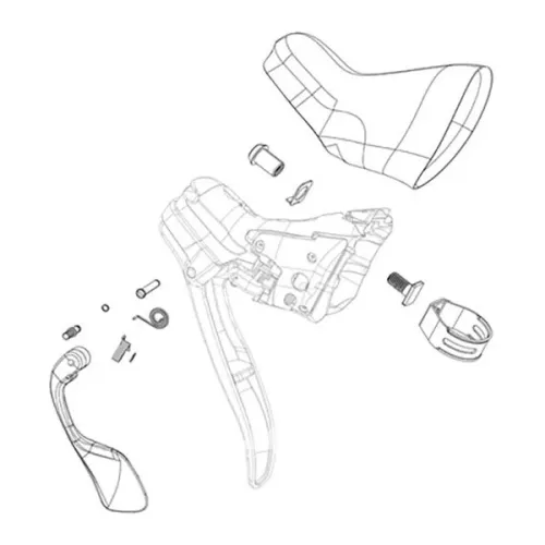 스램 Shifter Brake 유압 레버 Rival 22 리어 3137670629