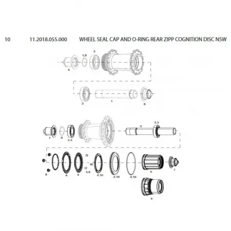 스램 Cognition 디스크 NSW 실링링 3137670884