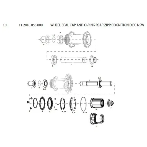 스램 Cognition 디스크 NSW 실링링 3137670884