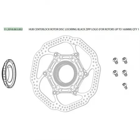 스램 CL 160 mm 디스크 잠금 링 3137670895