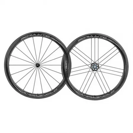 캄파놀로 Bora WTO 45 2-Way Fit Carbon Disc 튜블리스 로드 휠 세트 3137754969