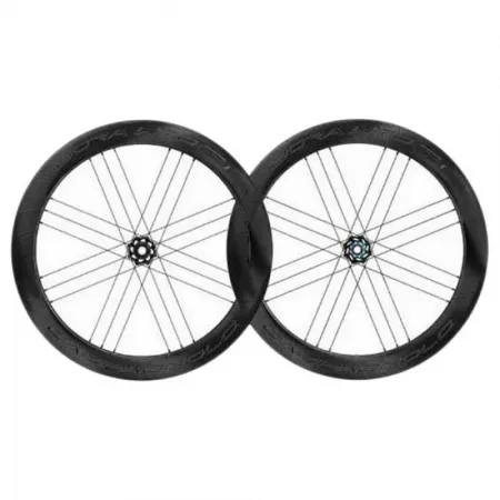 캄파놀로 Bora WTO 60 2-Way Fit Carbon Disc 튜블리스 로드 휠 세트 3137754972