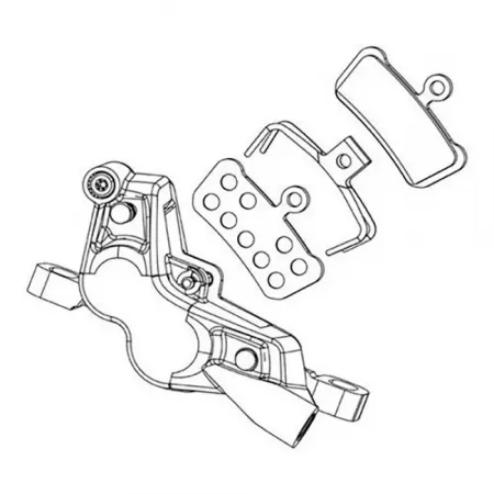스램 G2 Ultimate A2 Caliper Assembly Standard 디스크 브레이크 캘리퍼 3137795714