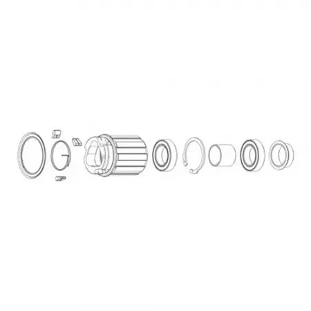 펄크럼 RP9-022 Red Power HG-11 프리허브 바디 3137796867
