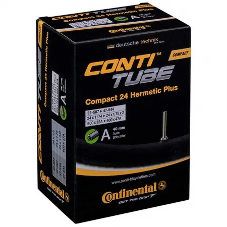 CONTINENTAL Compact Hermetic Plus Schrader 40 mm 내부 튜브 3137937520