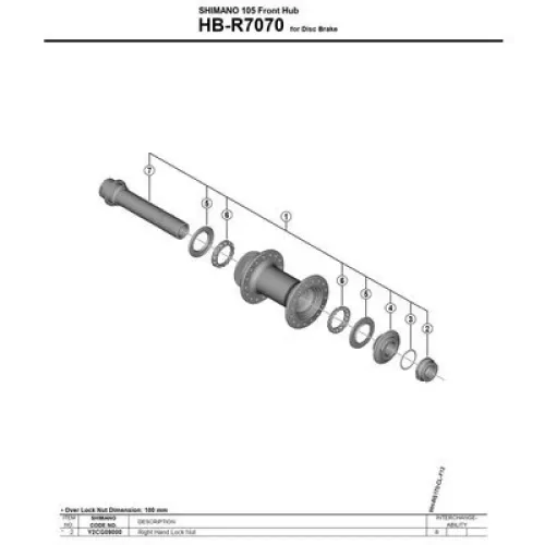 시마노 HB-R7070 오른쪽 3137974120