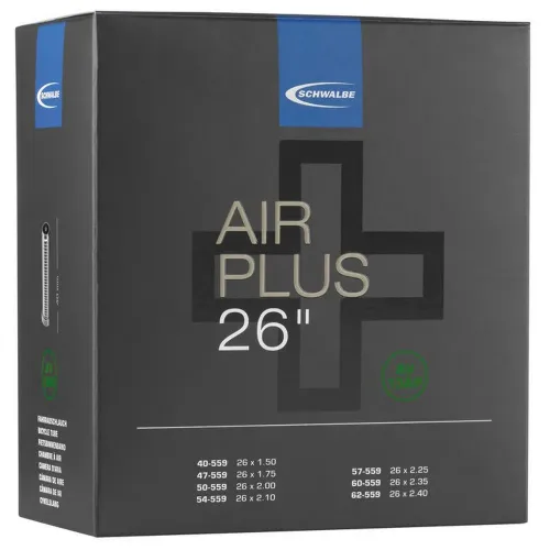 SCHWALBE AV13AP Air Plus Schrader 40 mm 내부 튜브 3138017998