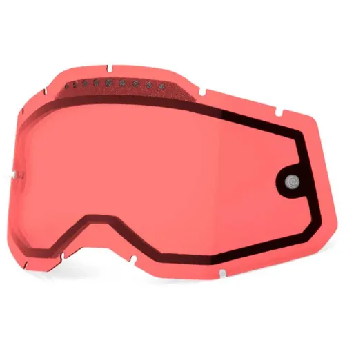 백퍼센트 Vented Dual Pane Racecraft2/Accuri2/Strata2 교체용 렌즈 3138373442